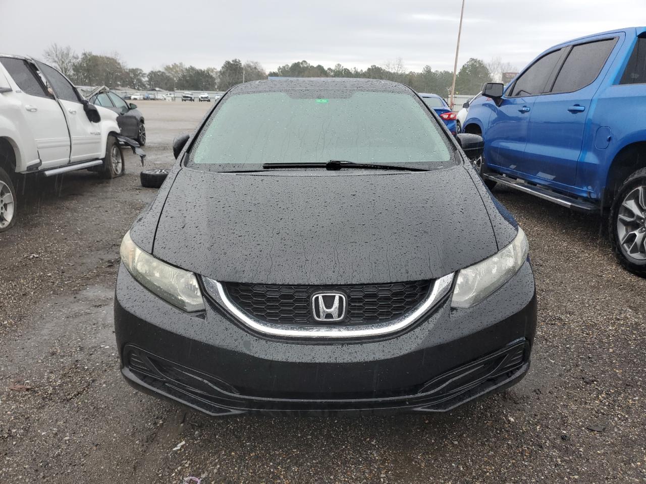 2014 Honda Civic VIN 19XFB2F83EE257214 Copart auction photo, rear end damage thumbnail 5