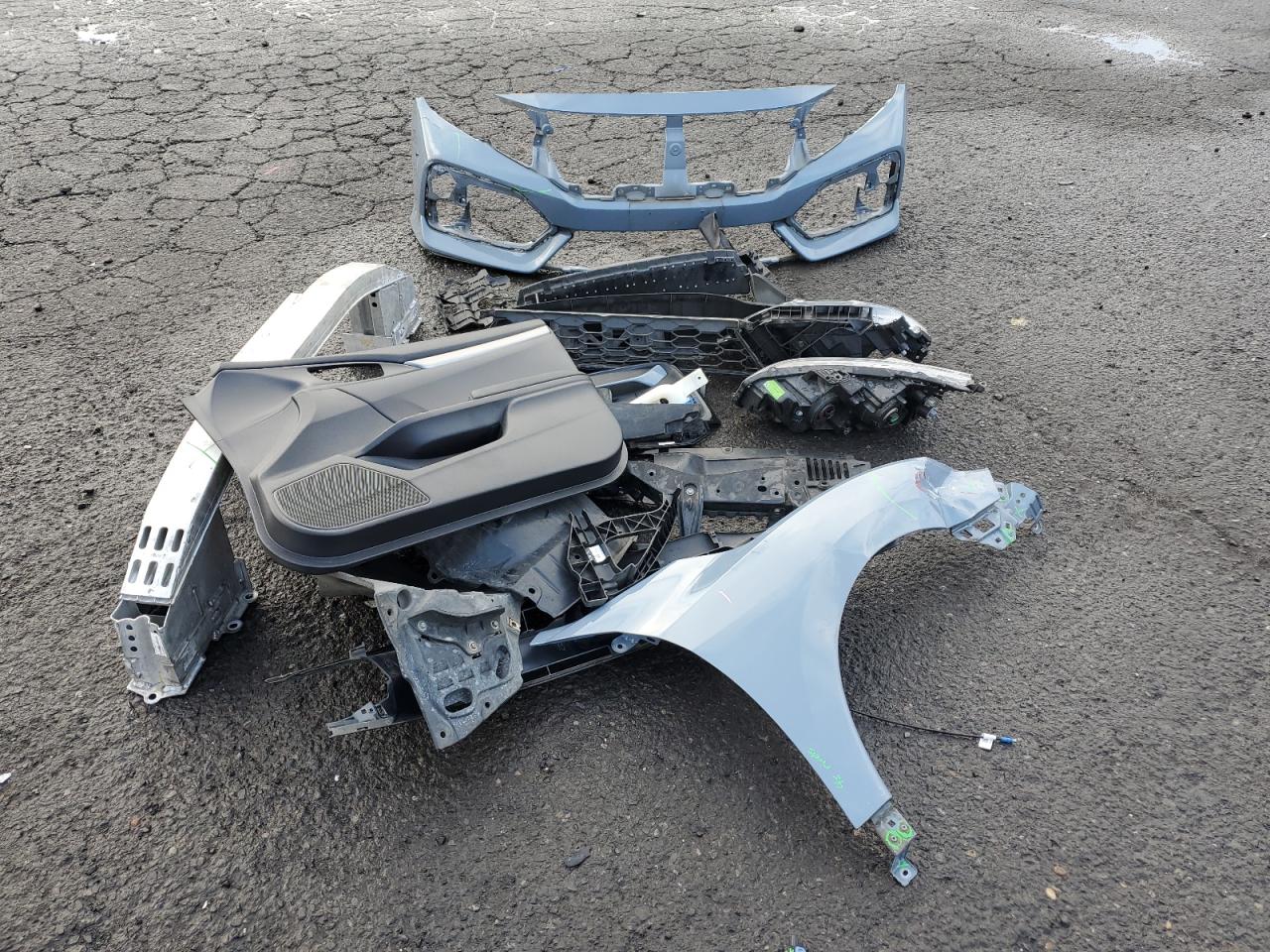 2020 Honda Civic VIN SHHFK7H46LU414473 Copart auction photo, front end / side damage thumbnail 12