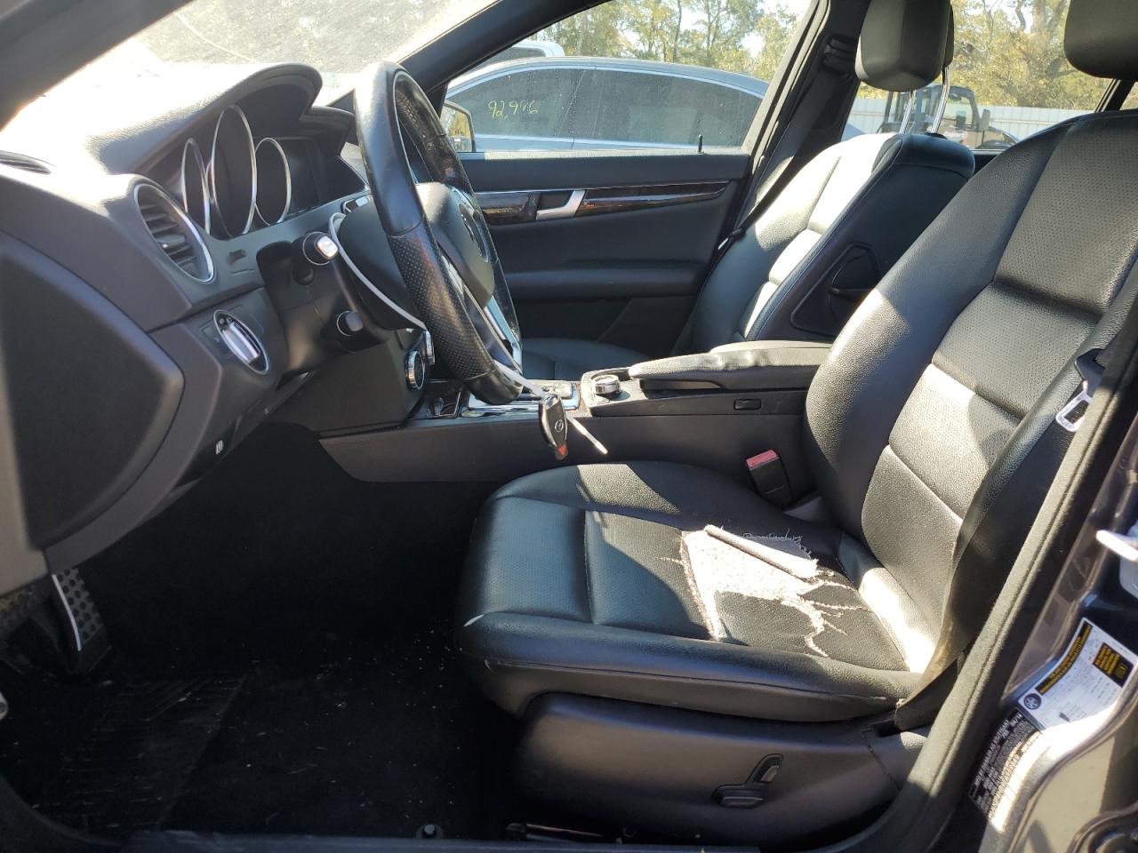 2014 Mercedes-Benz C-klasse VIN WDDGF4HB9EA959849 Copart auction photo, mechanical / minor dent/scratches damage thumbnail 7