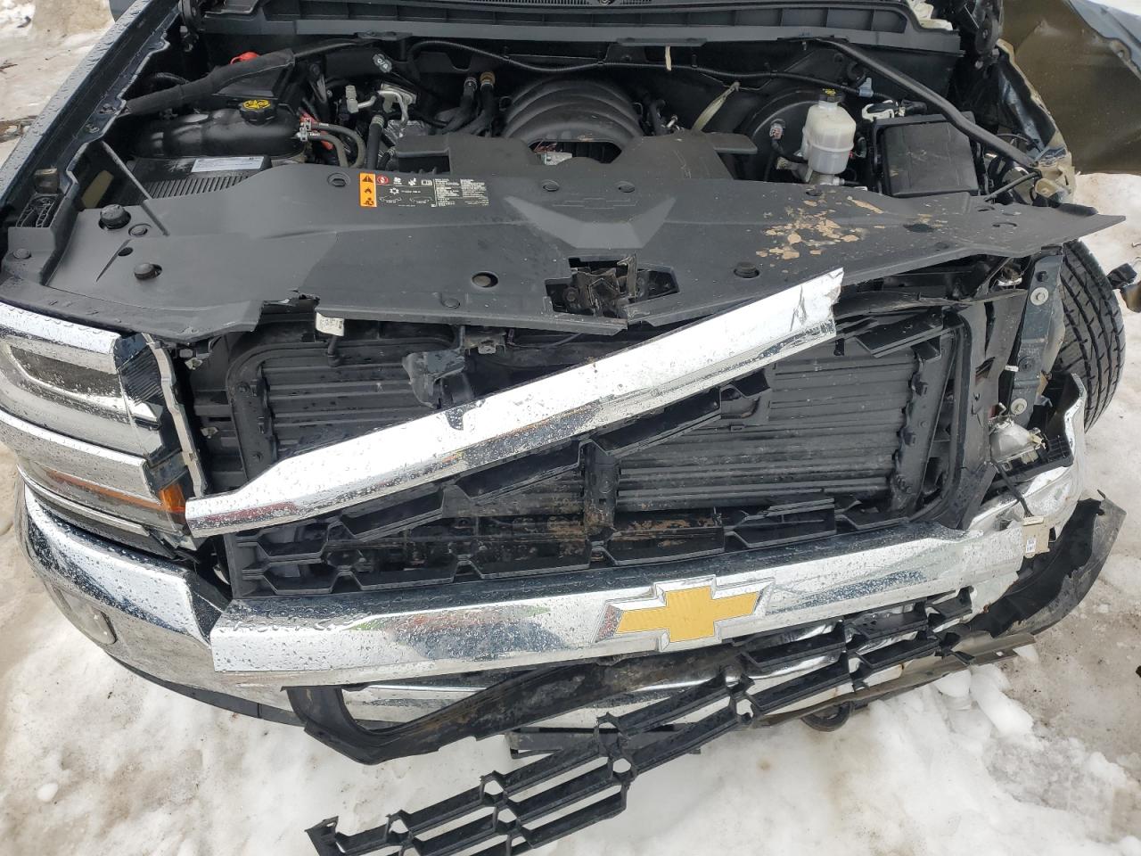 2018 Chevrolet Silverado VIN 2GCVKREC3J1112949 Copart auction photo, front end damage thumbnail 11