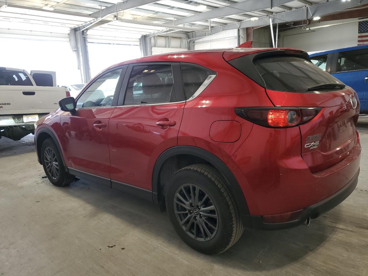2019 Mazda CX-5 VIN JM3KFBCM7K0607363 Copart auction photo, side damage thumbnail 2