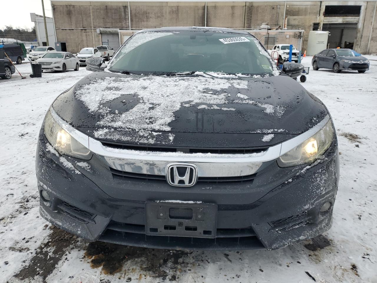 2016 Honda Civic VIN 2HGFC1F37GH635782 Copart auction photo, minor dent/scratches damage thumbnail 5