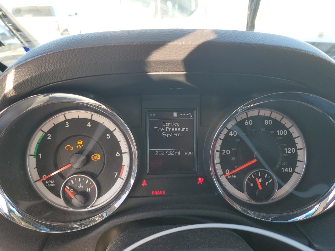 2013 Dodge Durango VIN 1C4RDHDG4DC665148 Copart auction photo, front end / undercarriage damage thumbnail 9