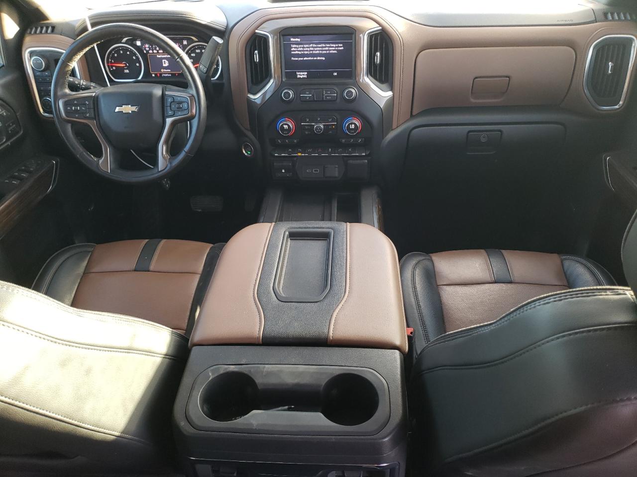 2022 Chevrolet Silverado VIN 3GCUYHEL5NG213699 Copart auction photo, vandalism damage thumbnail 8