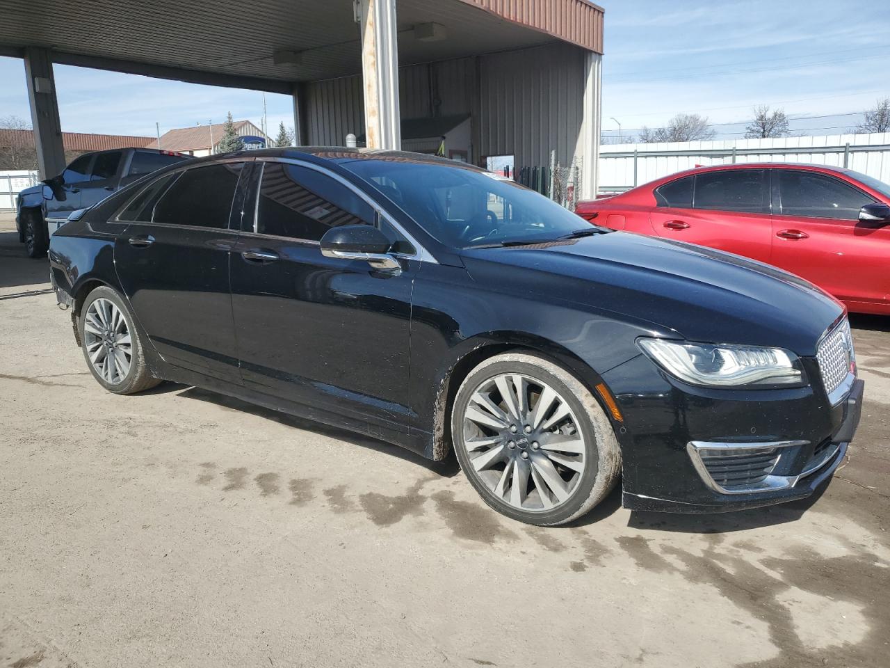2017 Lincoln MKZ VIN 3LN6L5FC6HR642438 Copart auction photo, rear end damage thumbnail 4