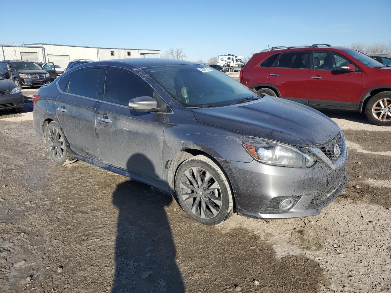 2019 Nissan Sentra VIN 3N1AB7AP3KY278583 Copart auction photo, vandalism / minor dent/scratches damage thumbnail 4