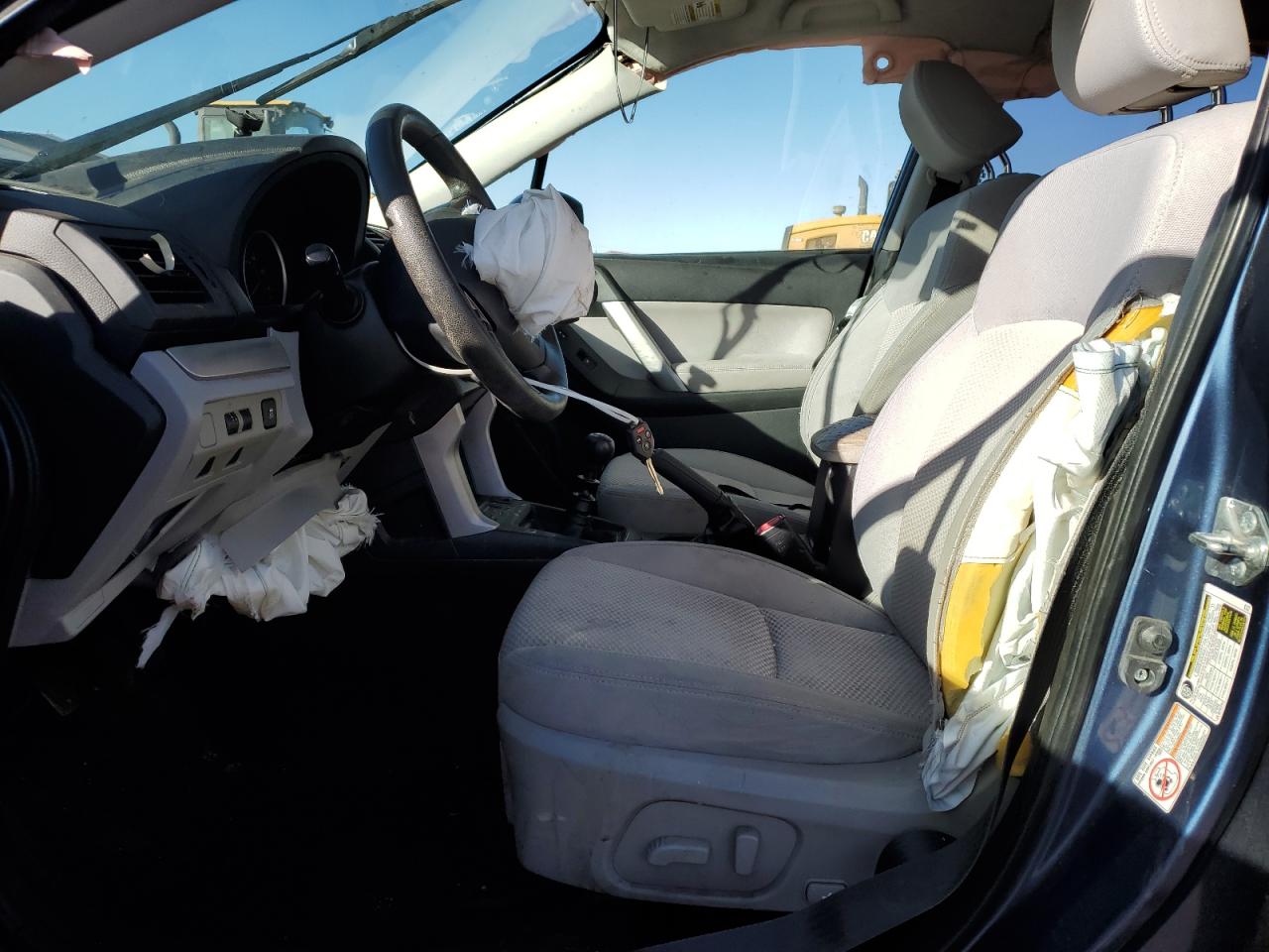 2014 Subaru Forester VIN JF2SJACC3EG401320 Copart auction photo, front end damage thumbnail 7