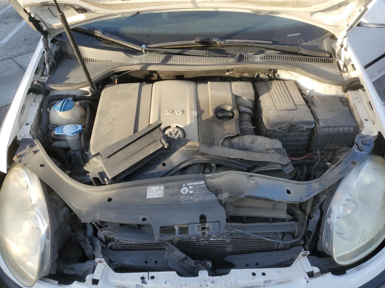 2009 Volkswagen Golf VIN WVWAA71K69W130708 Copart auction photo, front end damage thumbnail 11