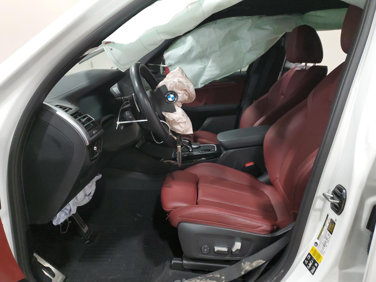 2023 BMW X3 M VIN 5UX83DP00P9S39432 Copart auction photo, front end damage thumbnail 7