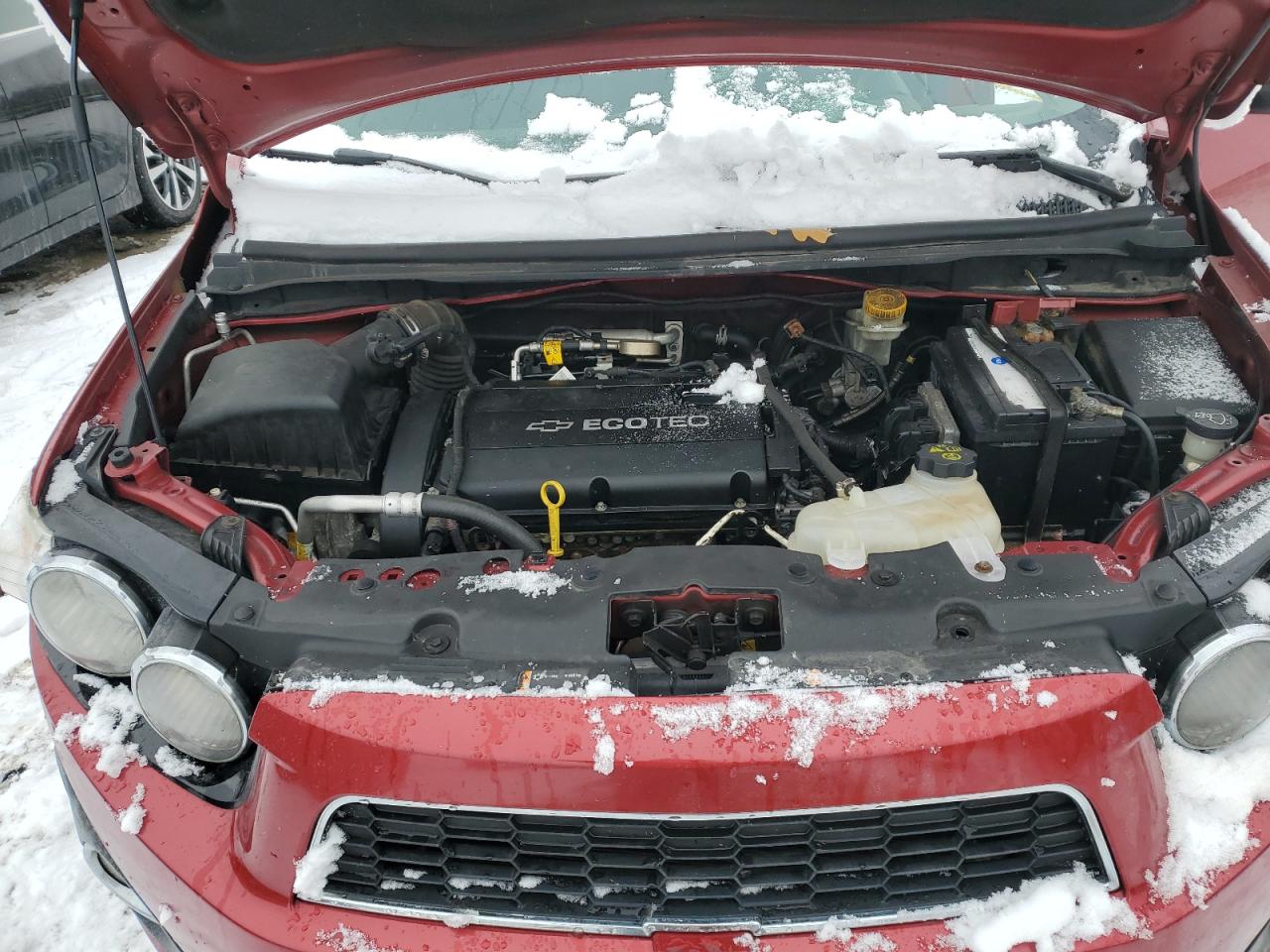 2012 Chevrolet Sonic VIN 1G1JC5SH4C4116996 Copart auction photo, mechanical damage thumbnail 11