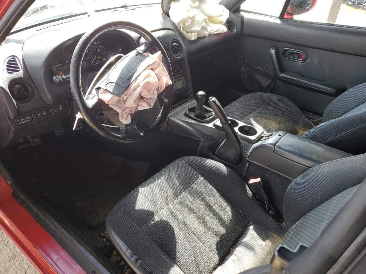 1996 Mazda MX-5 VIN JM1NA3539T0714947 Copart auction photo, front end damage thumbnail 8