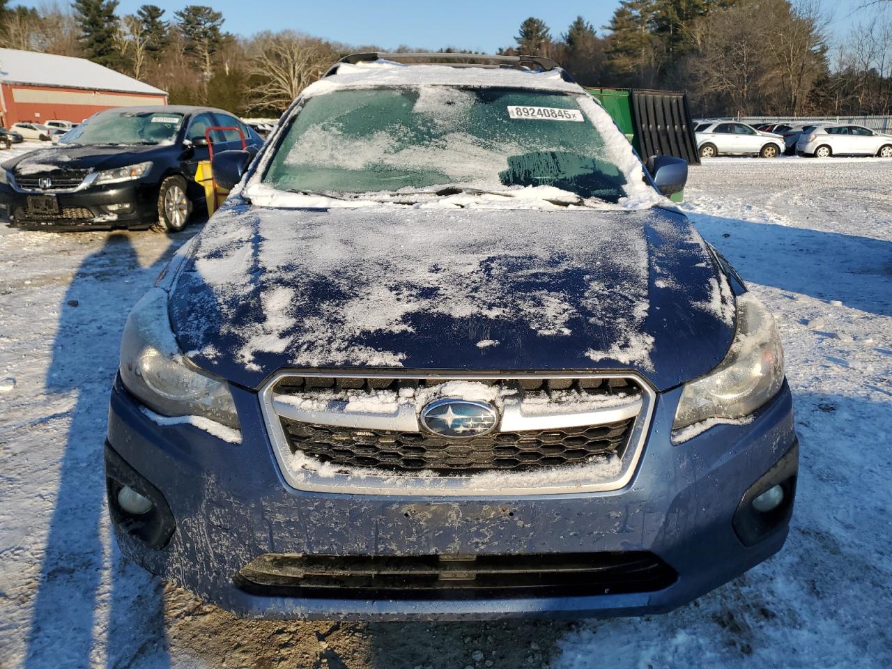 2012 Subaru Impreza VIN JF1GPAU67CH241113 Copart auction photo, rear end damage thumbnail 5