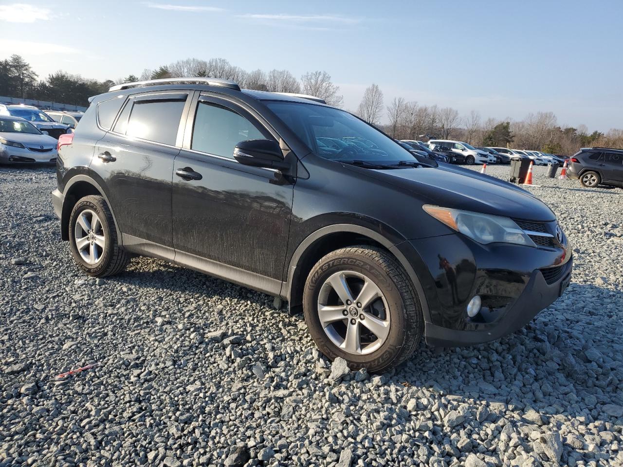 2015 Toyota RAV 4 VIN 2T3RFREV8FW307290 Copart auction photo, all over damage thumbnail 4