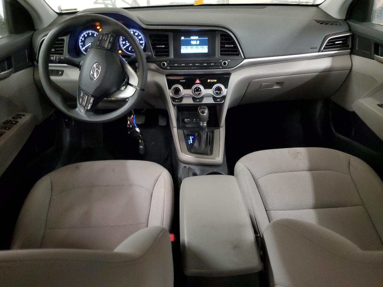 2019 Hyundai Elantra VIN 5NPD74LF0KH447499 Copart auction photo, vandalism damage thumbnail 8