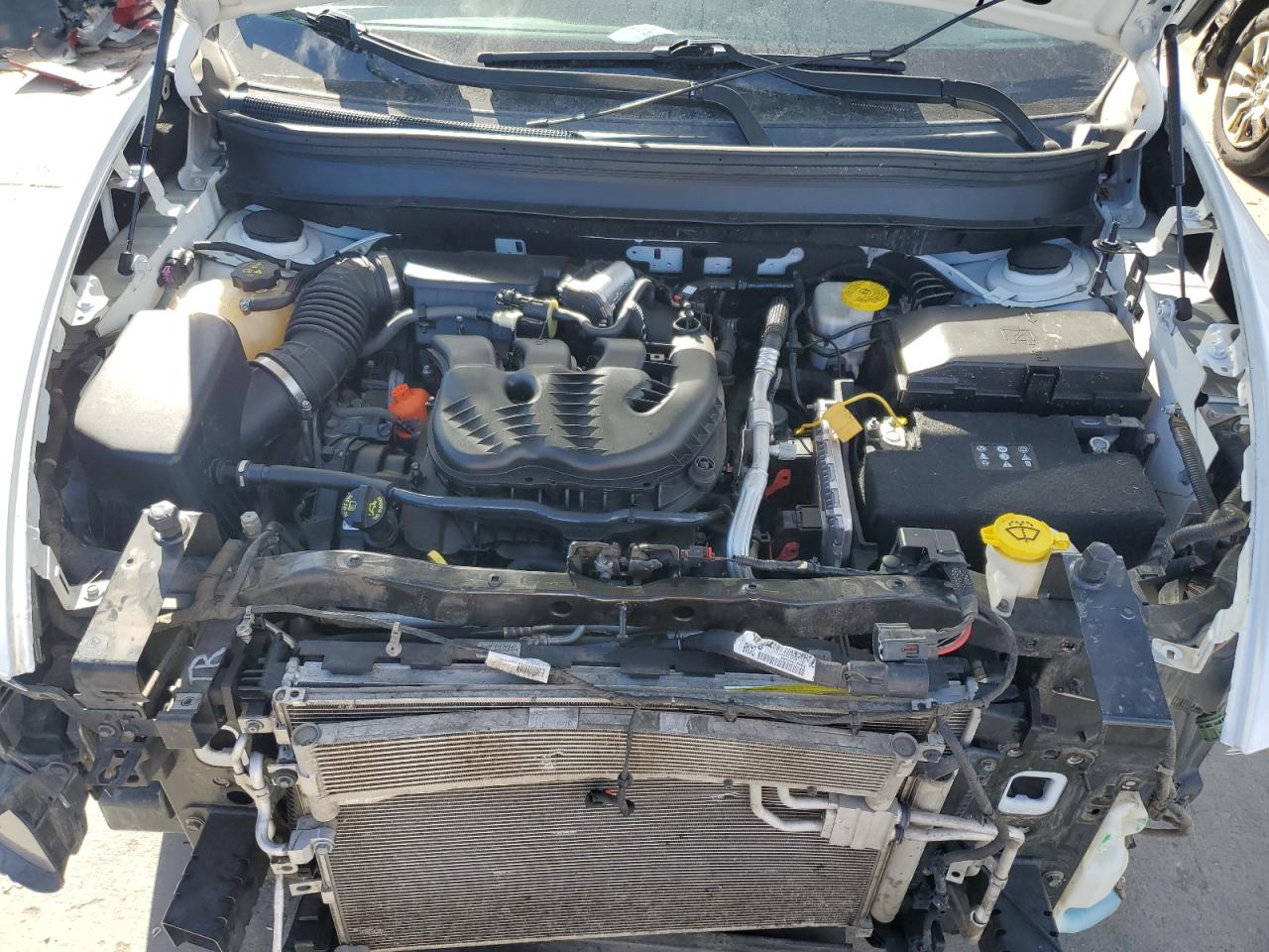 2017 Jeep Grand Cherokee VIN 1C4PJMCS0HW655400 Copart auction photo, front end damage thumbnail 13