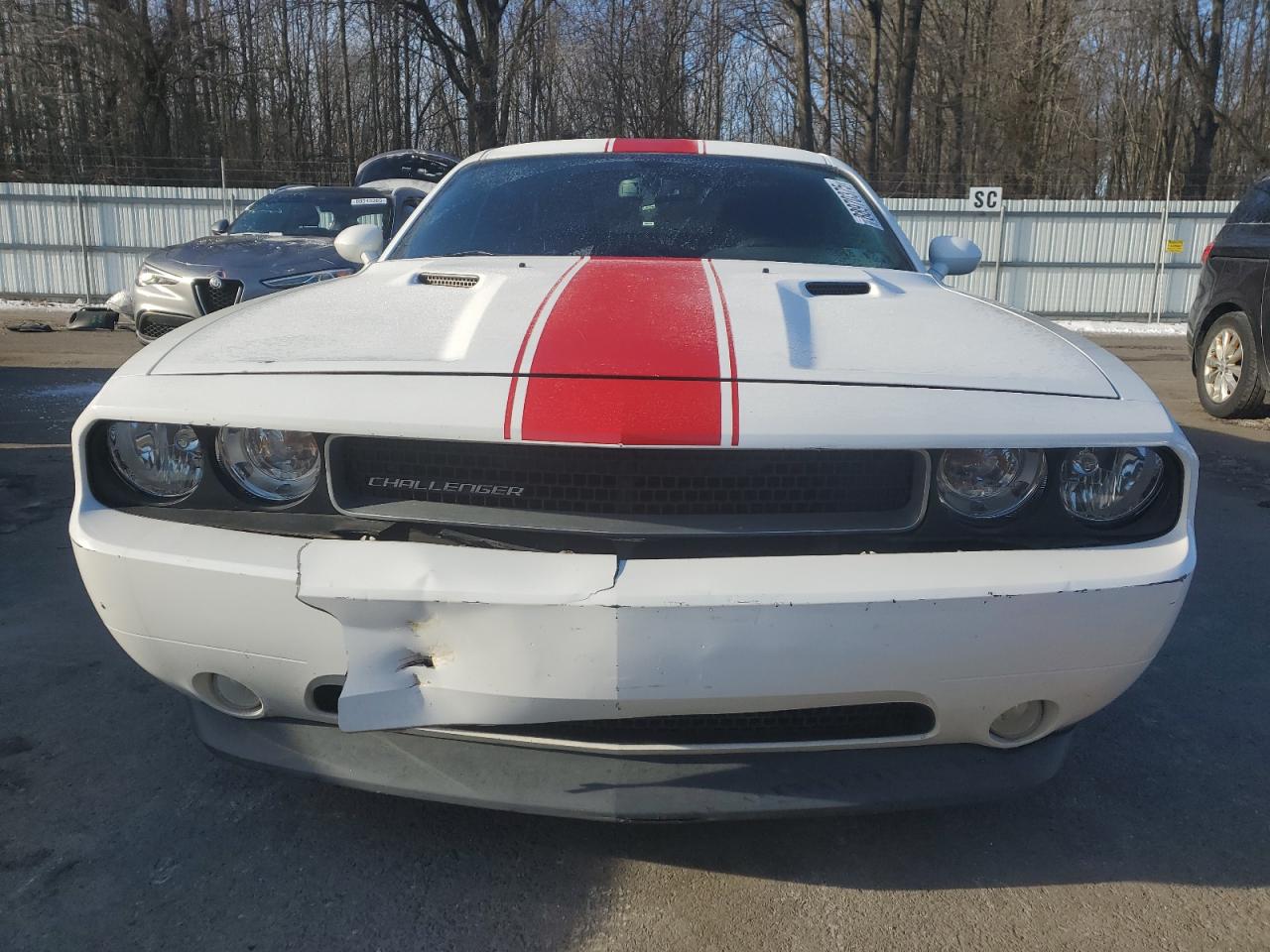 2013 Dodge Challenger VIN 2C3CDYAG6DH501606 Copart auction photo, front end / rear end damage thumbnail 5