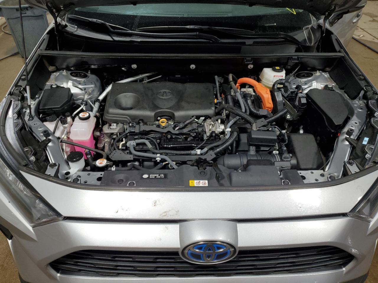 2022 Toyota RAV 4 VIN 2T3MWRFVXNW128840 Copart auction photo, front end / side damage thumbnail 12