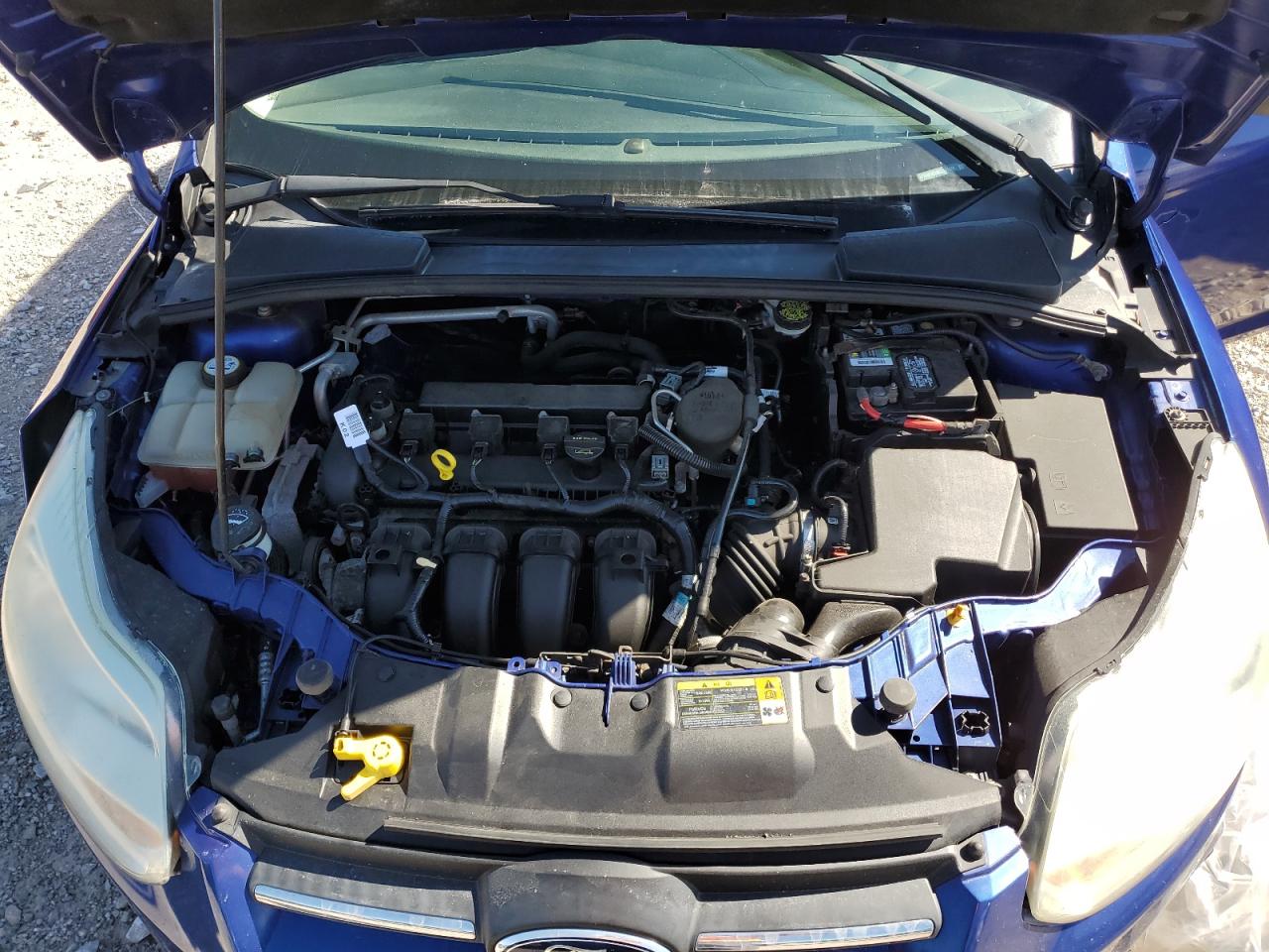 2012 Ford Focus VIN 1FAHP3E28CL391126 Copart auction photo, undercarriage / side damage thumbnail 11