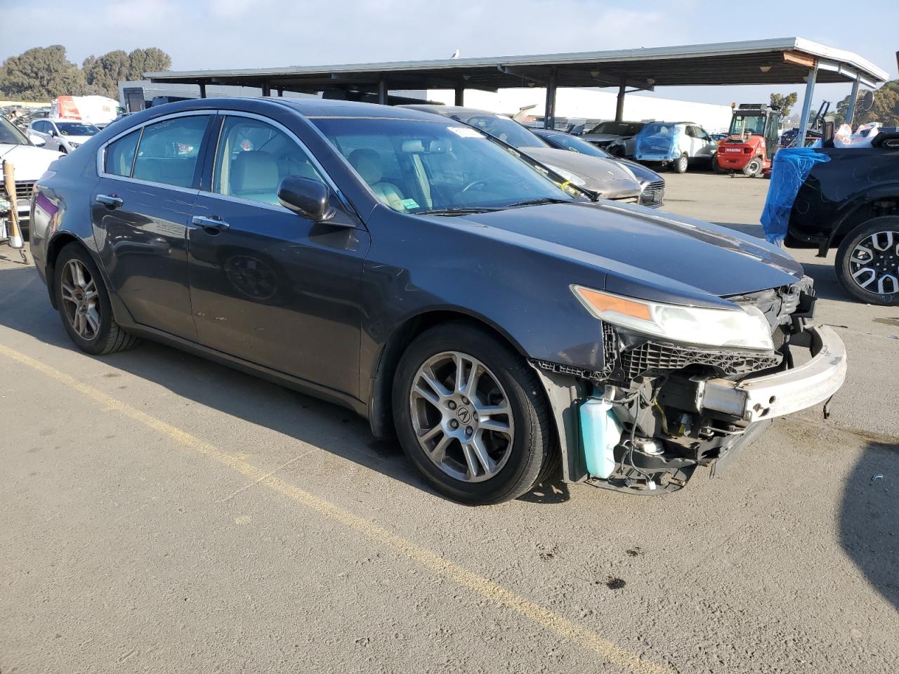 2010 Acura TL VIN 19UUA8F59AA018316 Copart auction photo, front end damage thumbnail 4