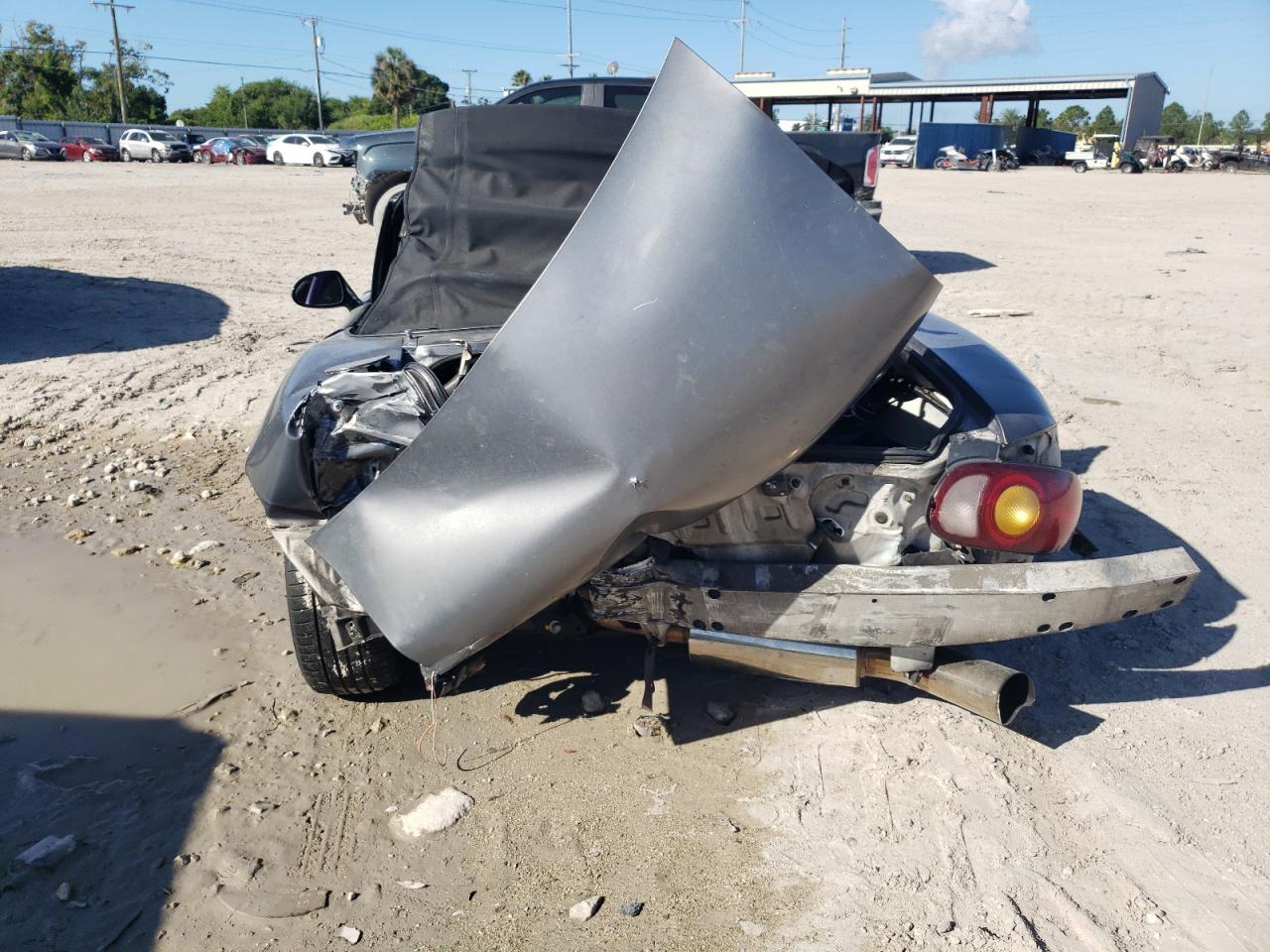 2000 Mazda MX-5 VIN JM1NB3535Y0147804 Copart auction photo, all over damage thumbnail 6