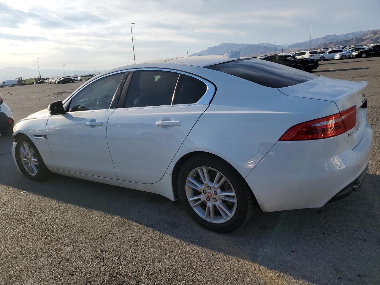 2019 Jaguar XE VIN SAJAD4FX2KCP50944 Copart auction photo, front end / side damage thumbnail 2