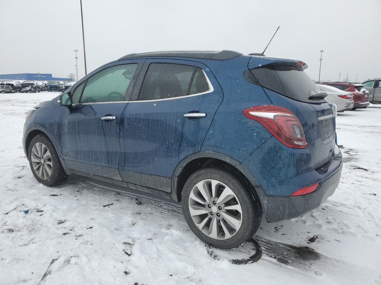 2019 Buick Encore VIN KL4CJASB4KB910542 Copart auction photo, front end / undercarriage damage thumbnail 2