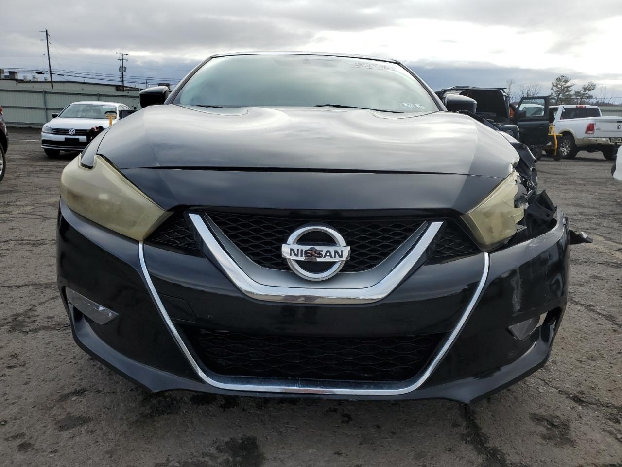 2016 Nissan Maxima VIN 1N4AA6AP8GC434651 Copart auction photo, front end / side damage thumbnail 5
