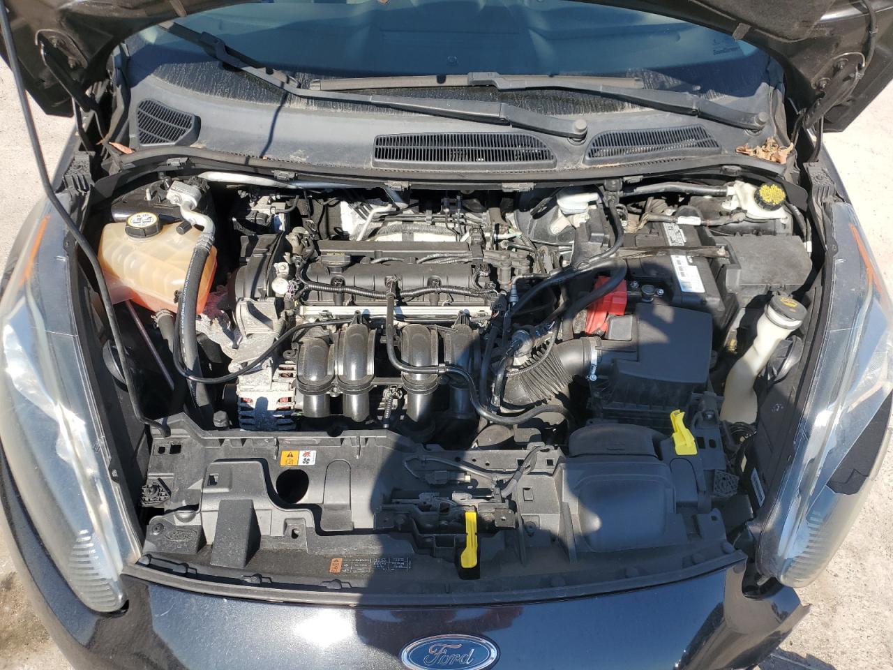 2014 Ford Fiesta VIN 3FADP4TJ8EM122933 Copart auction photo, front end / minor dent/scratches damage thumbnail 13