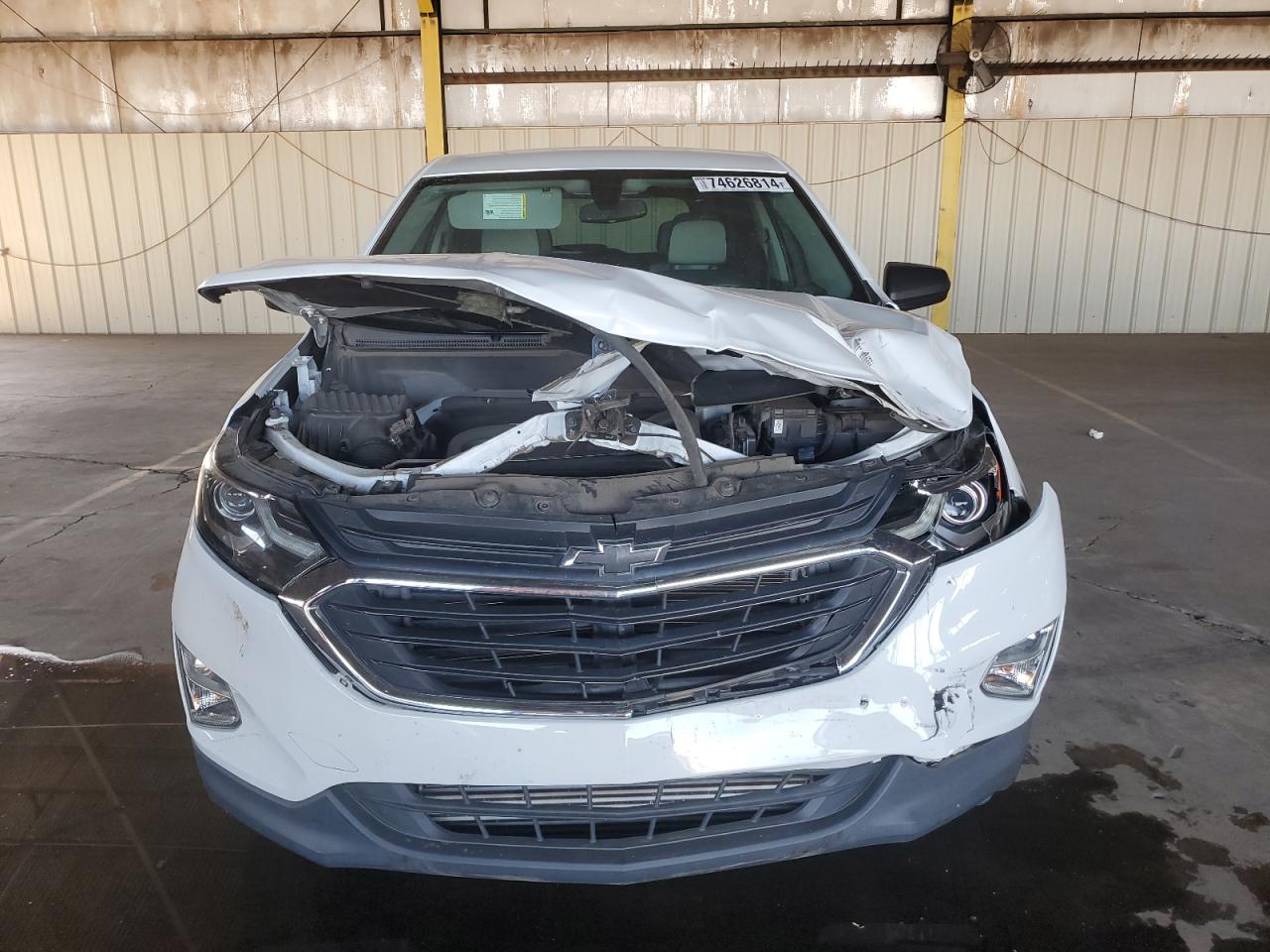 2019 Chevrolet Equinox VIN 2GNAXHEV4K6106892 Copart auction photo, front end damage thumbnail 5