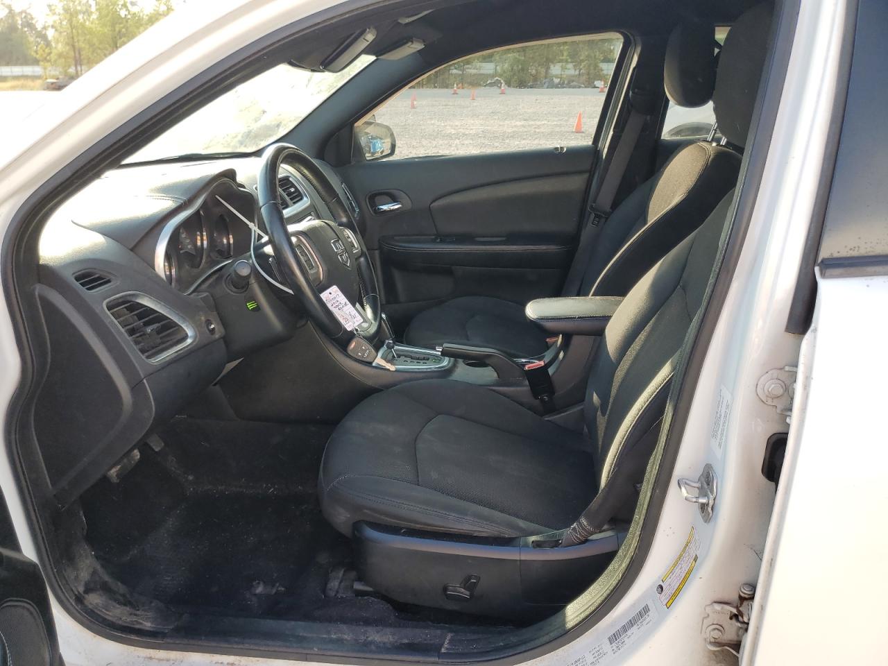 2012 Dodge Avenger VIN 1C3CDZCB9CN147674 Copart auction photo, rear end / front end damage thumbnail 7