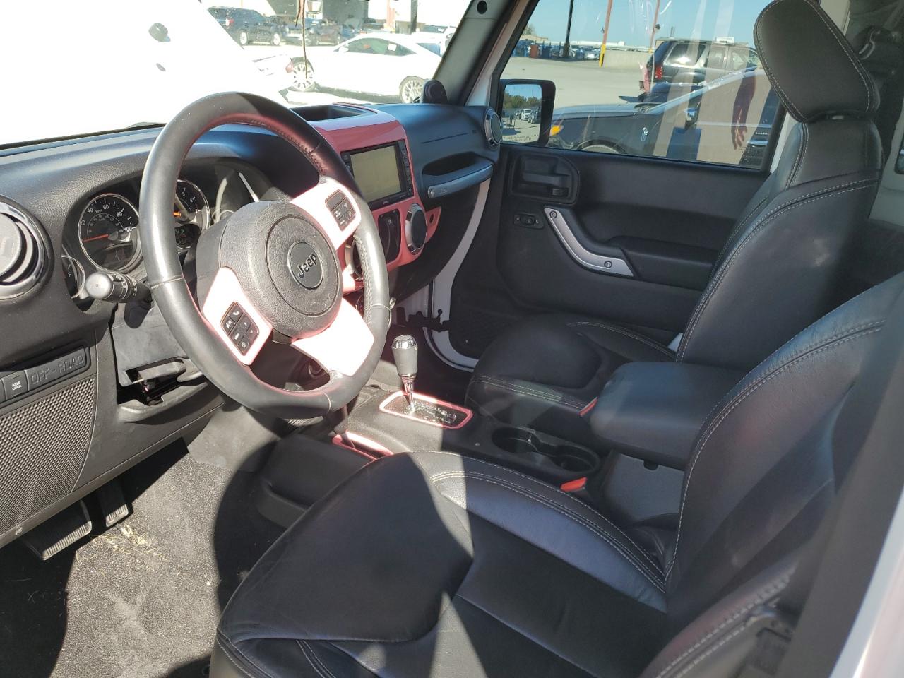 2013 Jeep Wrangler VIN 1C4BJWCG9DL612316 Copart auction photo, side damage thumbnail 8