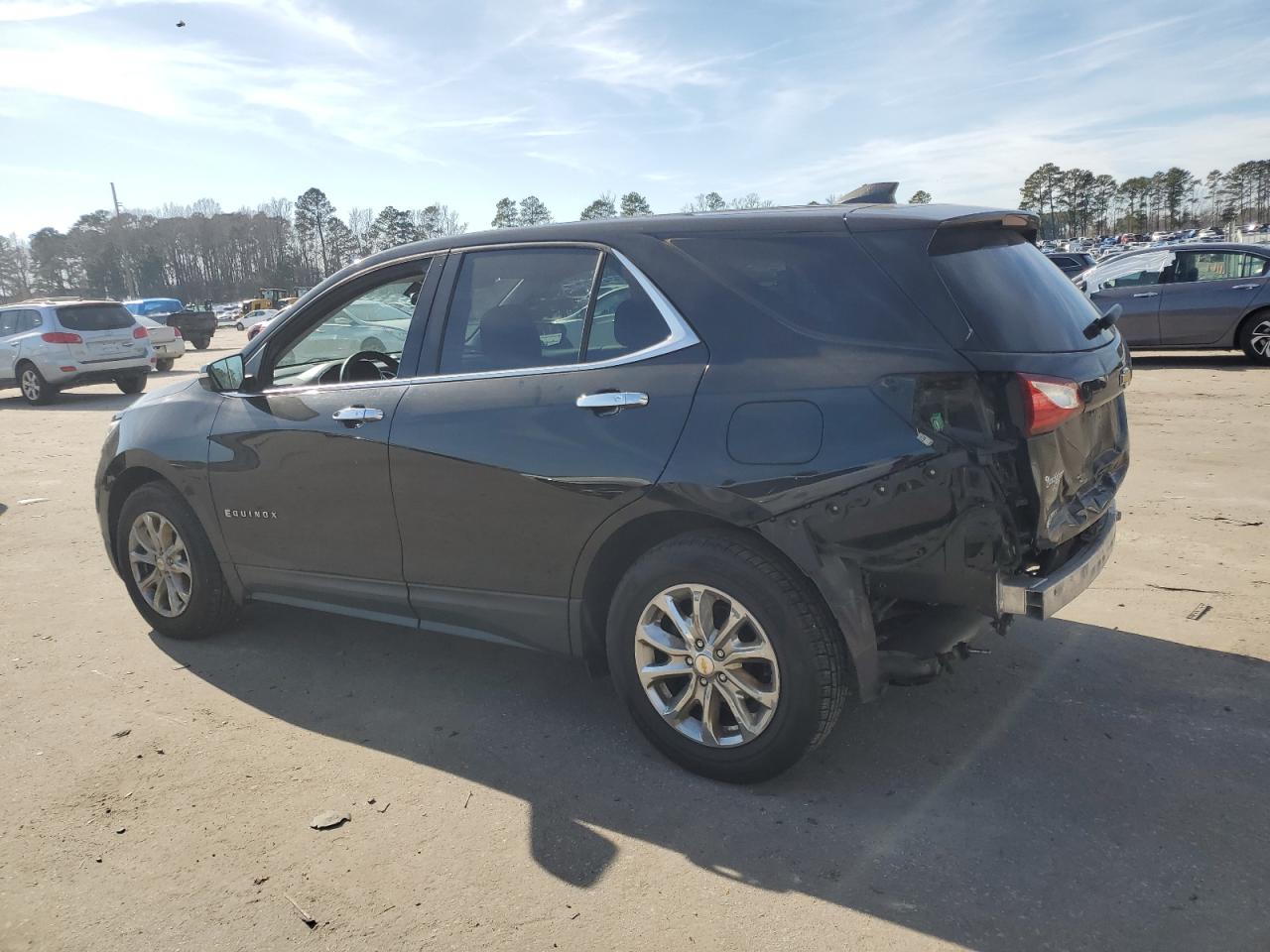 2018 Chevrolet Equinox VIN 2GNAXJEV2J6198364 Copart auction photo, rear end / undercarriage damage thumbnail 2