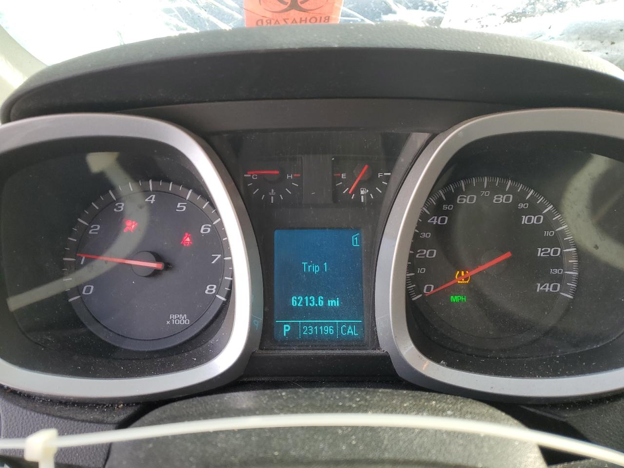 2010 Chevrolet Equinox VIN 2CNALDEW6A6280205 Copart auction photo, all over damage thumbnail 9