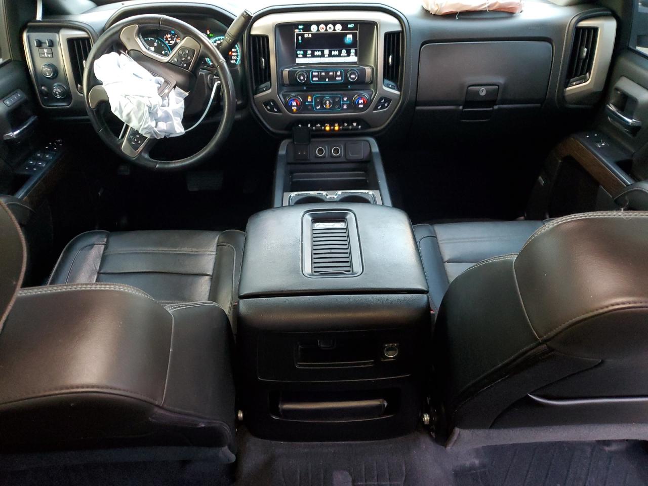 2019 GMC Sierra VIN 1GT12SEY2KF115109 Copart auction photo, front end / side damage thumbnail 8