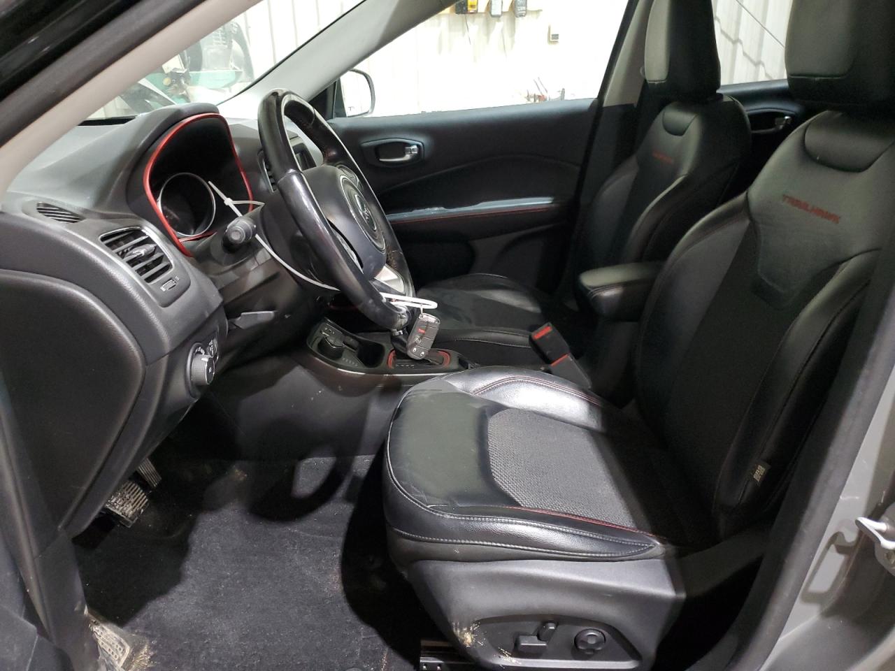 2019 Jeep Compass VIN 3C4NJDDB5KT799253 Copart auction photo, front end / side damage thumbnail 7