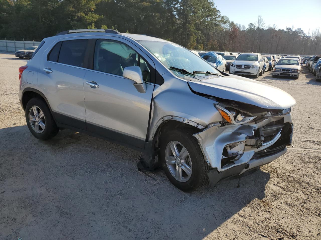 2018 Chevrolet Trax VIN 3GNCJPSB2JL323804 Copart auction photo, front end damage thumbnail 4