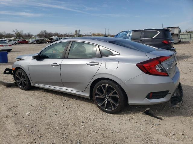 2021 Honda Civic VIN 2HGFC2F86MH521446 Copart auction photo, front end damage thumbnail 2