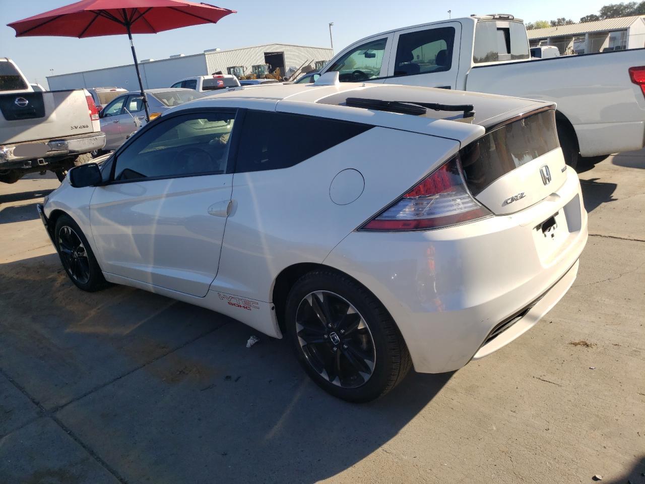 2015 Honda CR-Z VIN JHMZF1C63FS002347 Copart auction photo, front end damage thumbnail 3