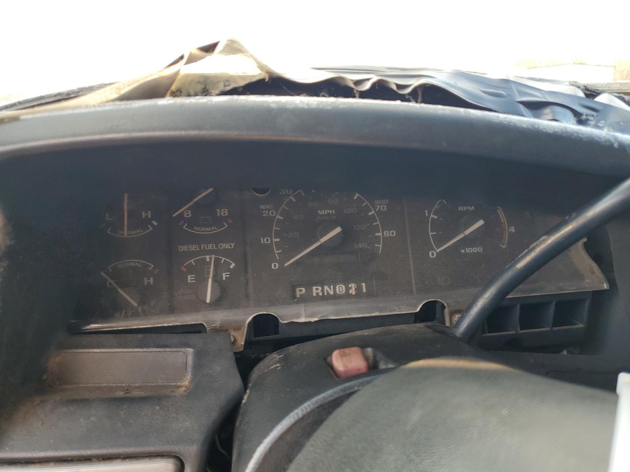 1993 Ford F250 VIN 1FTHX26M1PKA32006 Copart auction photo, all over / mechanical damage thumbnail 9