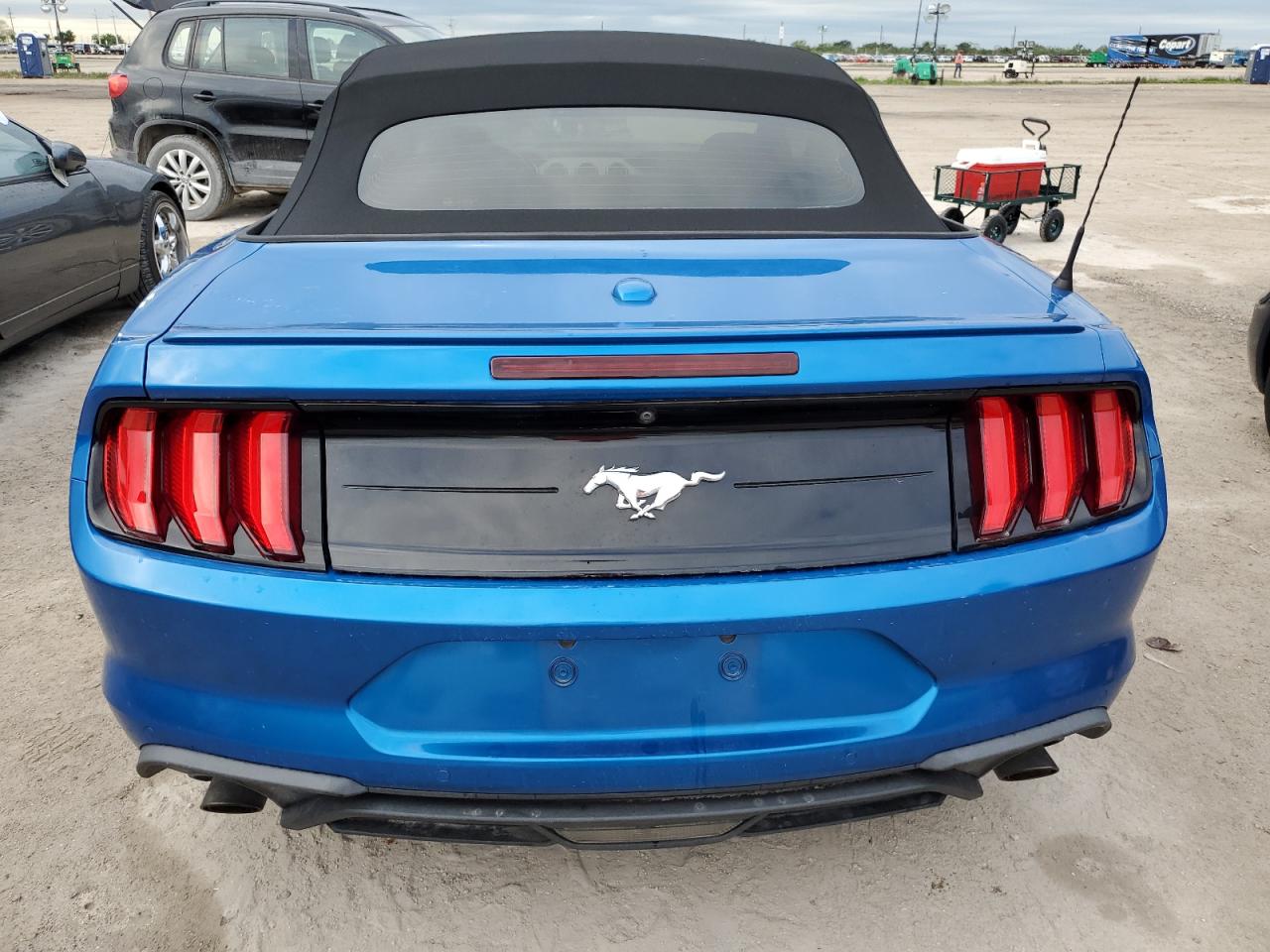 2019 Ford Mustang VIN 1FATP8UH3K5189357 Copart auction photo, water/flood damage thumbnail 6