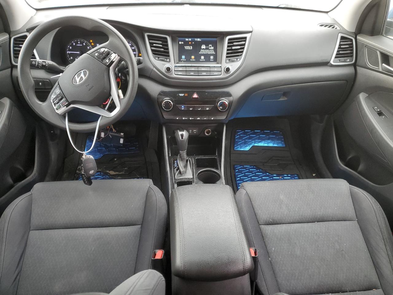 2018 Hyundai Tucson VIN KM8J33A47JU689829 Copart auction photo, vandalism damage thumbnail 8