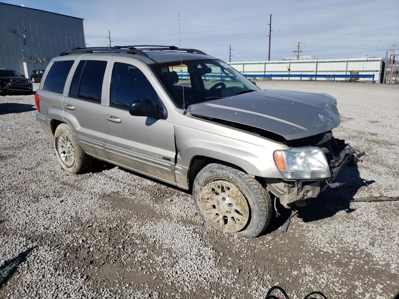 2004 Jeep Grand Cherokee VIN 1J8GW58N84C147870 Copart auction photo, front end / side damage thumbnail 4