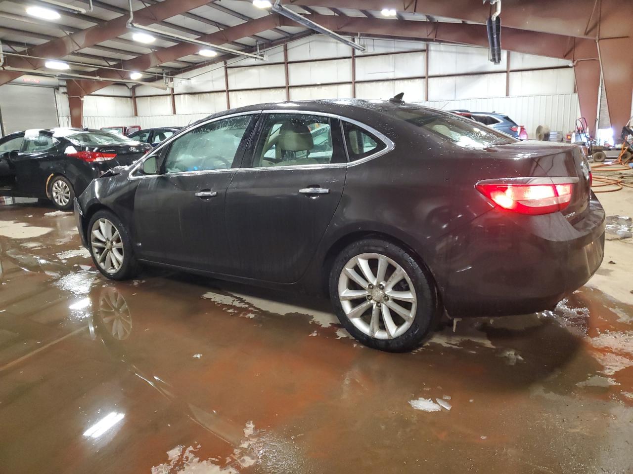 2014 Buick Verano VIN 1G4PR5SK0E4147799 Copart auction photo, front end / side damage thumbnail 2