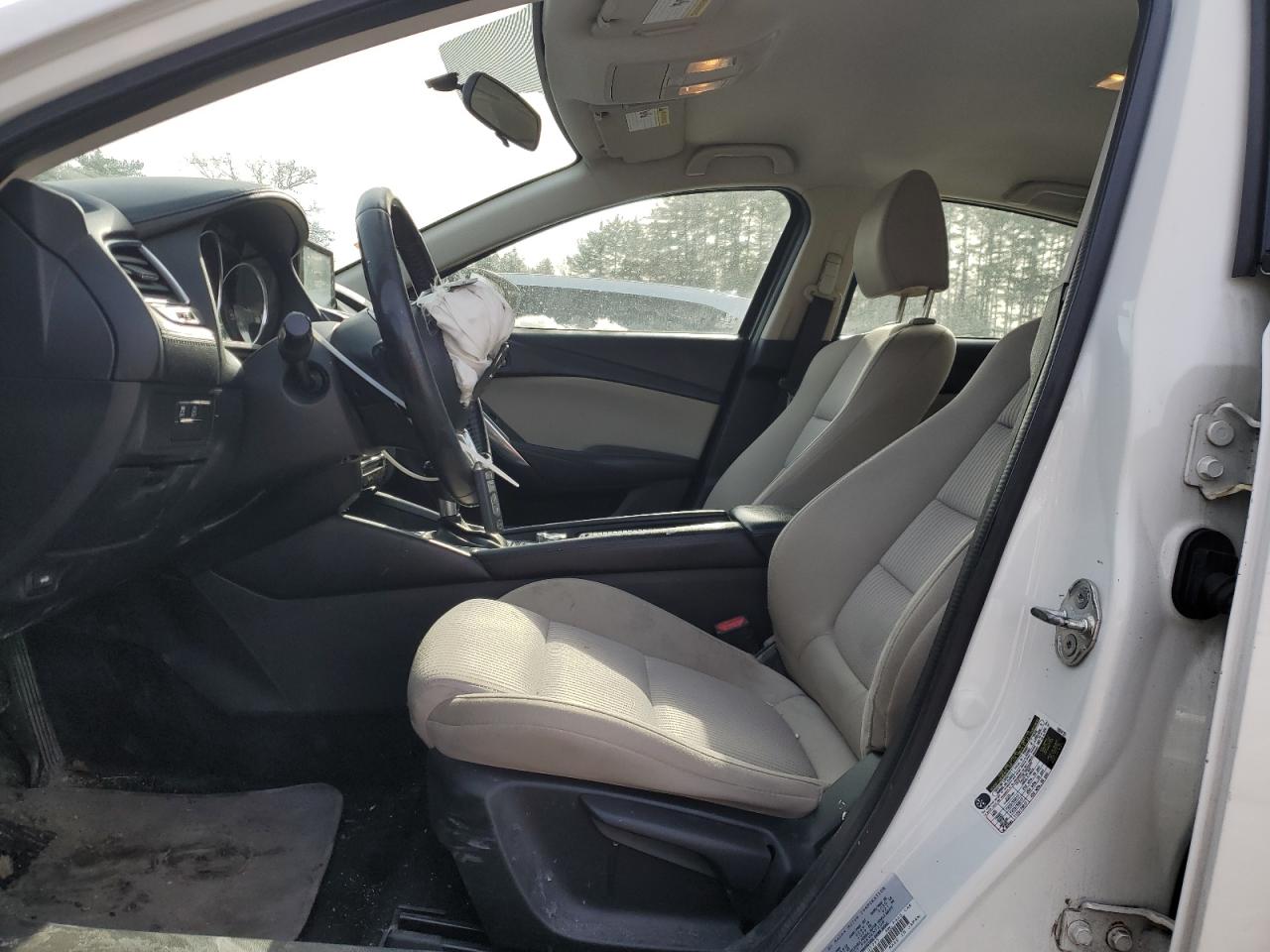 2016 Mazda 6 VIN JM1GJ1U59G1405995 Copart auction photo, front end damage thumbnail 7