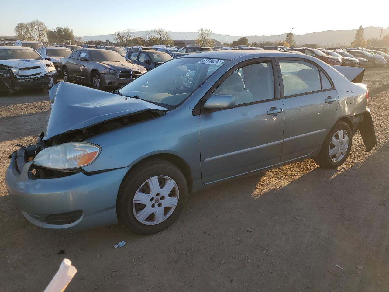 2006 Toyota Corolla VIN 1NXBR32E76Z662597