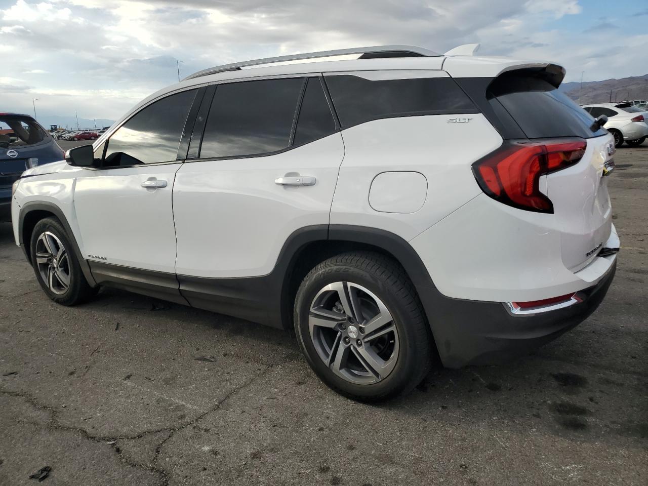 2021 GMC Terrain VIN 3GKALPEVXML303941 Copart auction photo, front end / rear end damage thumbnail 2