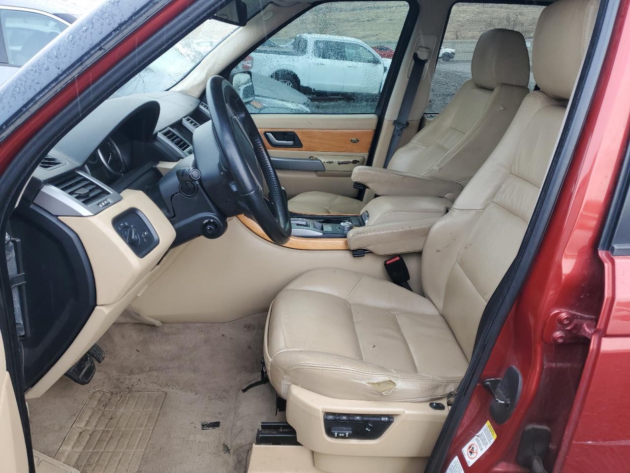 2008 Land Rover Range Rover VIN SALSK25448A141226 Copart auction photo, side / front end damage thumbnail 7