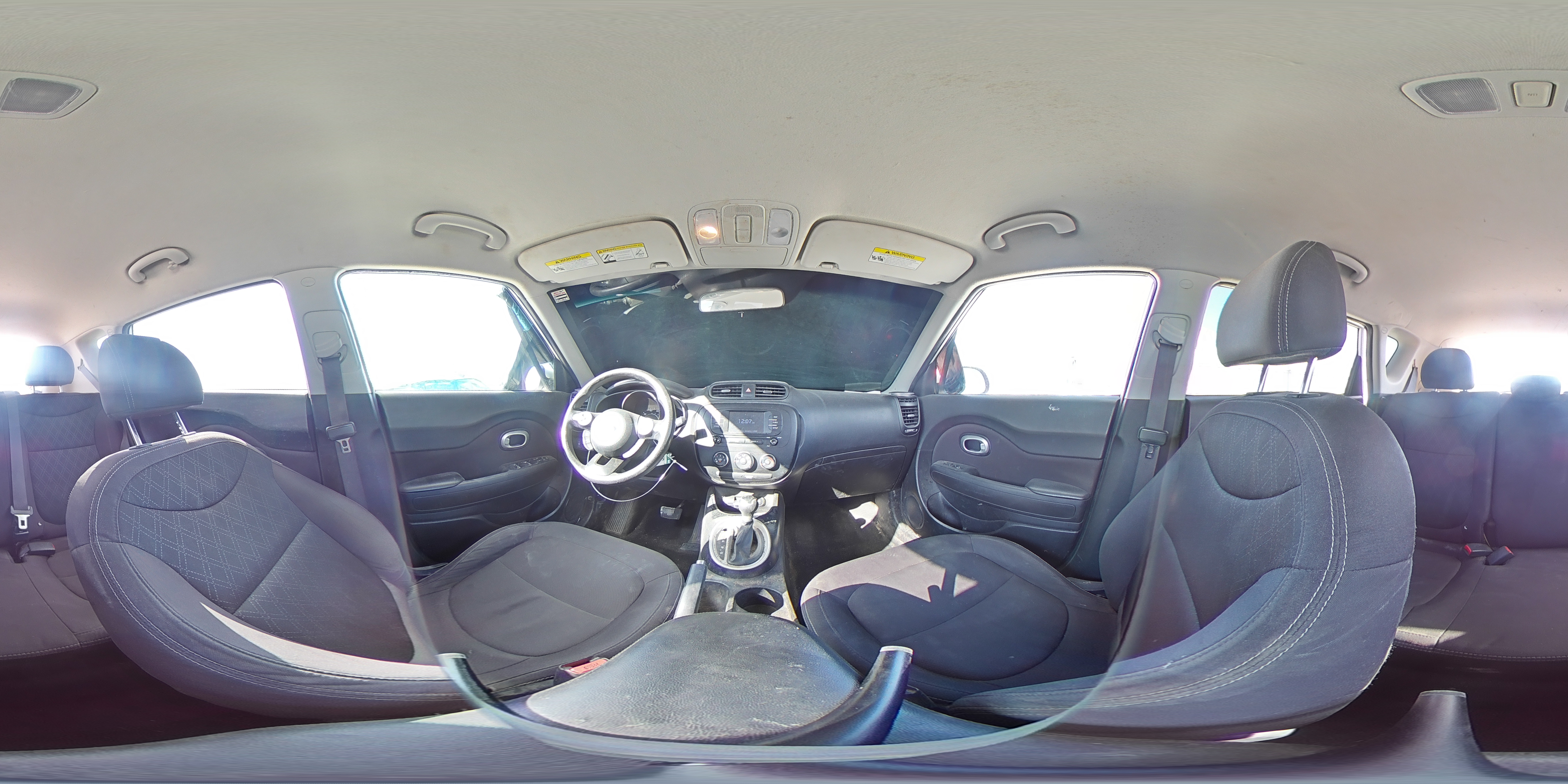 2019 KIA Soul VIN KNDJN2A27K7635079 Copart auction photo, rear end damage thumbnail 16
