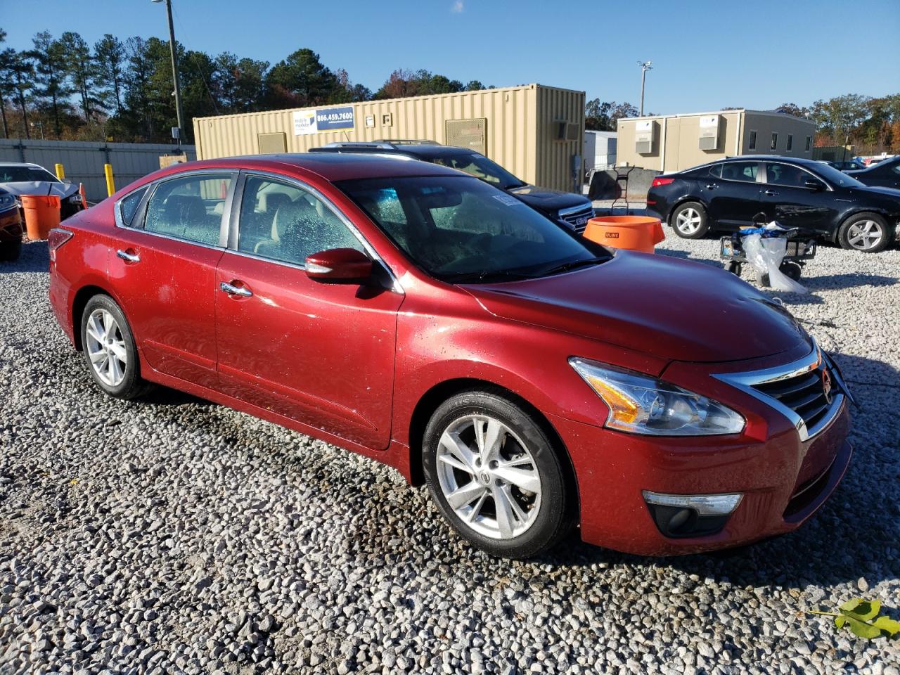 2015 Nissan Altima VIN 1N4AL3AP8FN337641 Copart auction photo, front end damage thumbnail 4