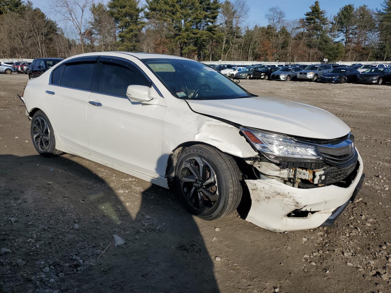 2016 Honda Accord VIN 1HGCR3F95GA011530 Copart auction photo, front end / rear end damage thumbnail 4